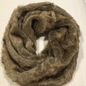 Faux Fur Infinity Scarf - Abercrombie and Fitch